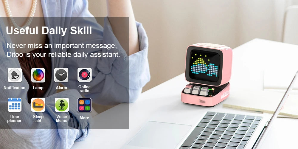 Retro Pixel Bluetooth Speaker 2