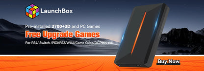Hyper Base PR500GB Retro Gaming Drive – 38,000+ Games Included