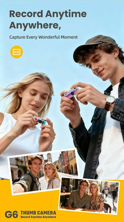 Retro Thumb Camera Keychain
