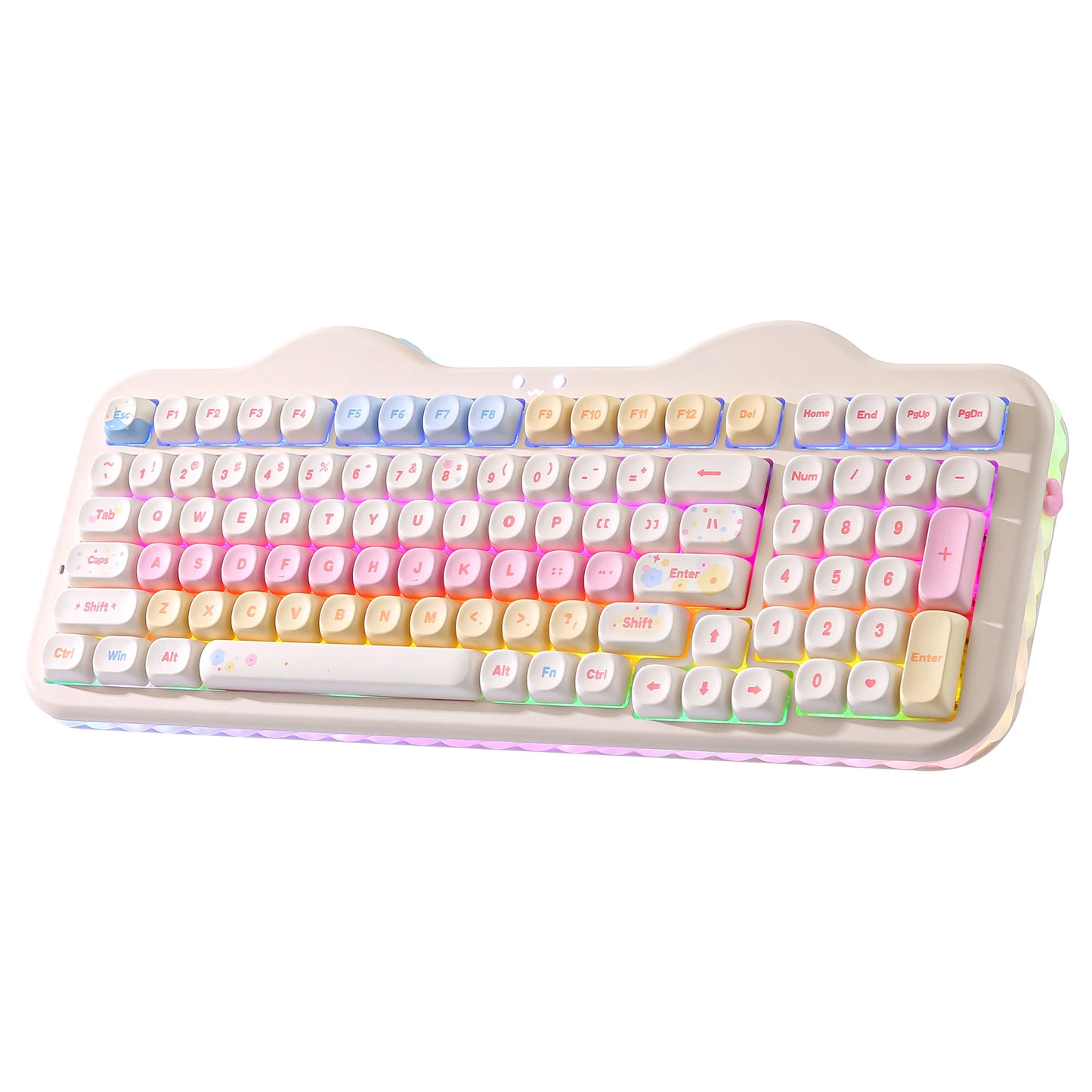 Milk Candy Wireless Mechanical Keyboard