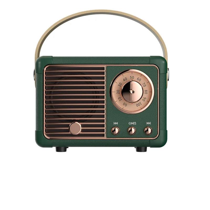 Retro Bluetooth Speaker – Small Size, Big Sound