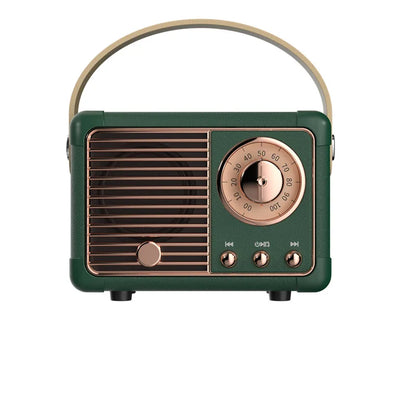 Retro Bluetooth Speaker – Small Size, Big Sound