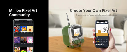 Retro Pixel Radio Bluetooth Speaker