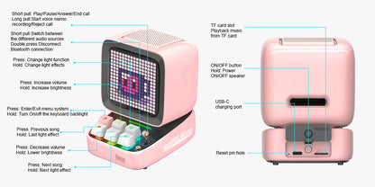 Retro Pixel Bluetooth Speaker 2