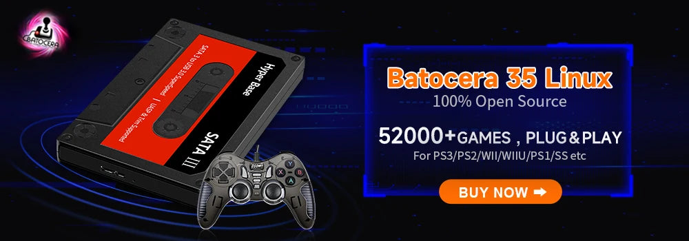 Hyper Base PR500GB Retro Gaming Drive – 38,000+ Games Included