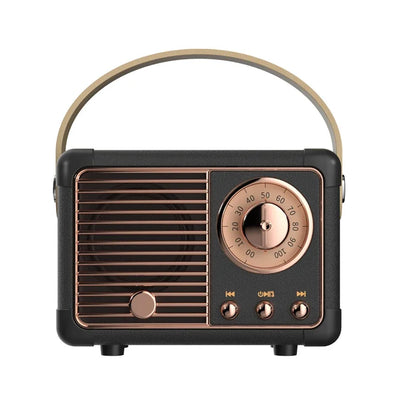 Retro Bluetooth Speaker – Small Size, Big Sound