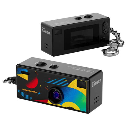 Retro Thumb Camera Keychain