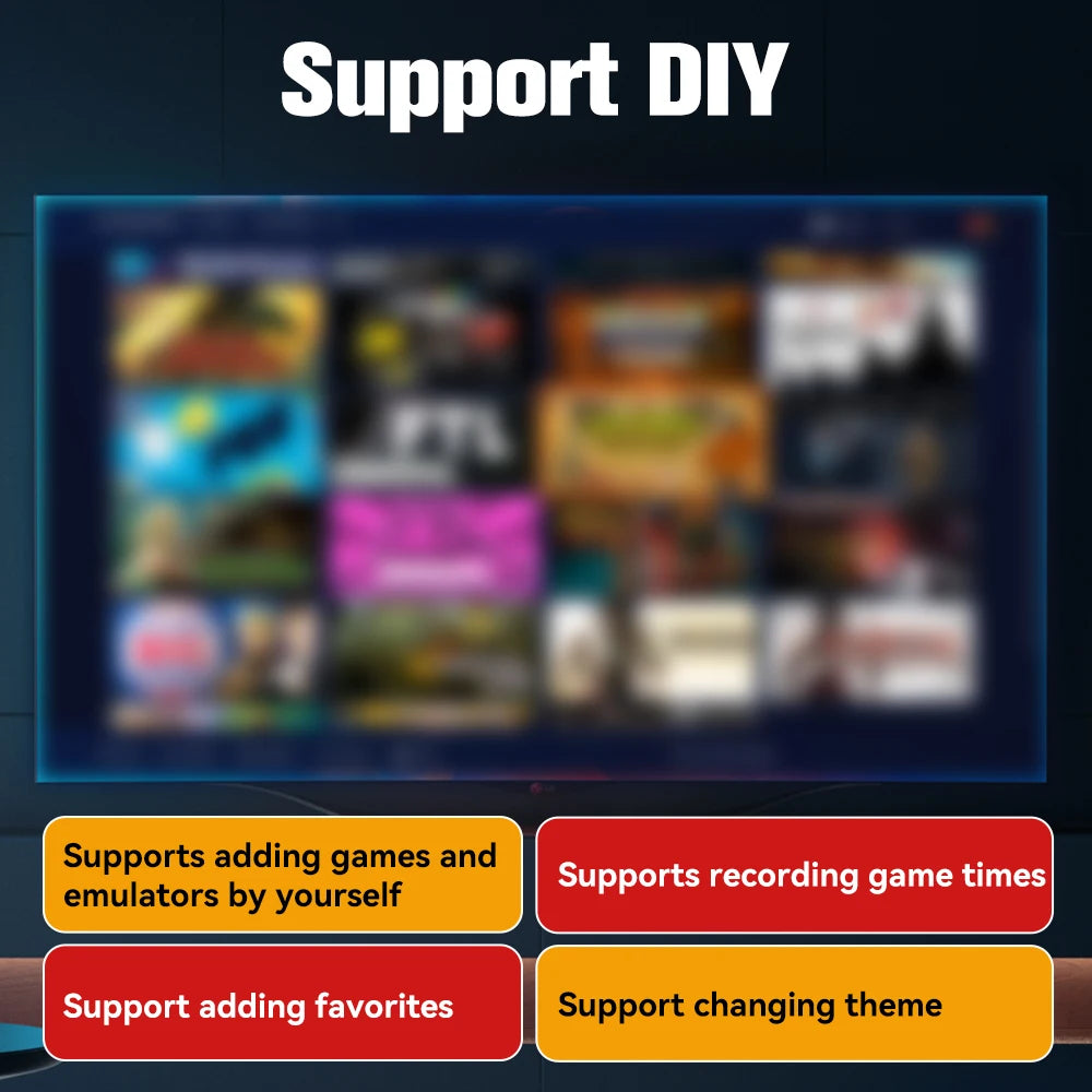 Hyper Base PR500GB Retro Gaming Drive – 38,000+ Games Included