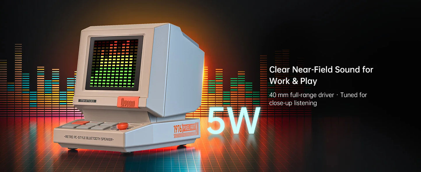 Retro Pixel Bluetooth Speaker