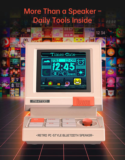 Retro Pixel Bluetooth Speaker