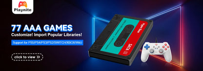Hyper Base PR500GB Retro Gaming Drive – 38,000+ Games Included