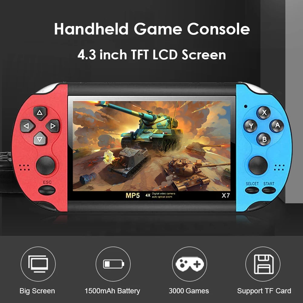 Retro Handheld Gaming Console – 10,000 Games Included