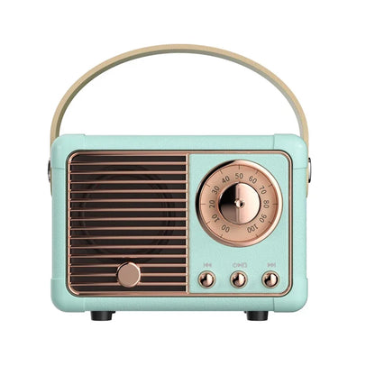 Retro Bluetooth Speaker – Small Size, Big Sound