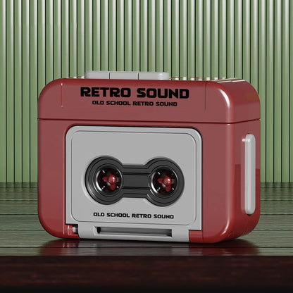 Retro Tape Sound Recorder Keychain