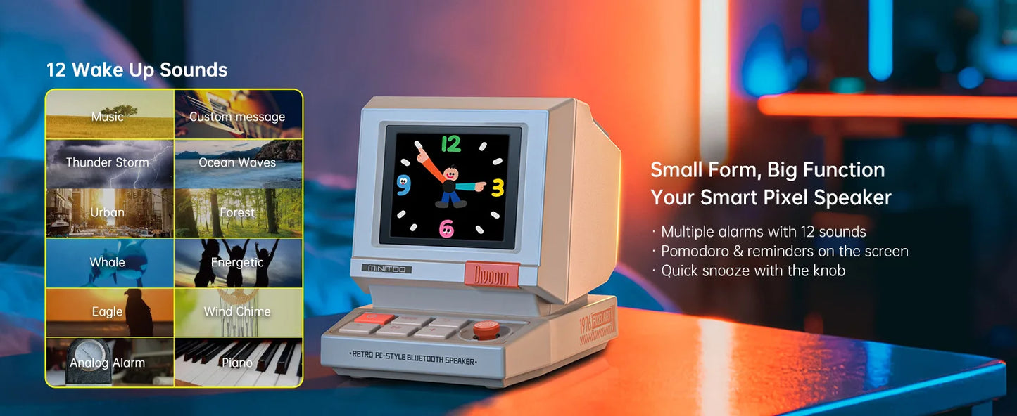 Retro Pixel Bluetooth Speaker