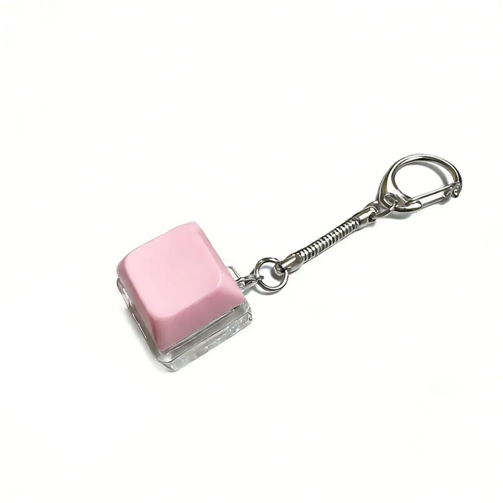 Macaron Keyboard Button Fidget Keychain