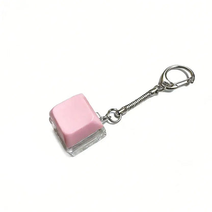 Macaron Keyboard Button Fidget Keychain