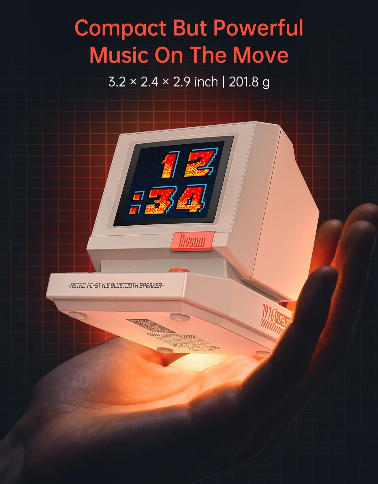 Retro Pixel Bluetooth Speaker