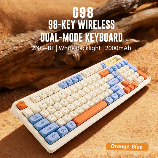 Retro Macaron Wireless Keyboard