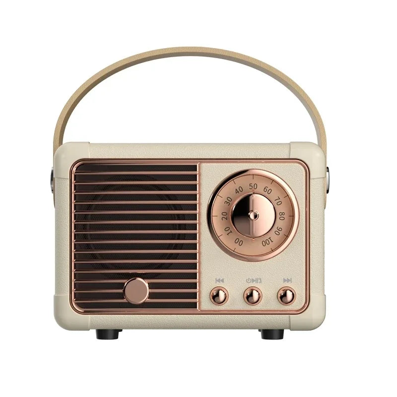 Retro Bluetooth Speaker – Small Size, Big Sound