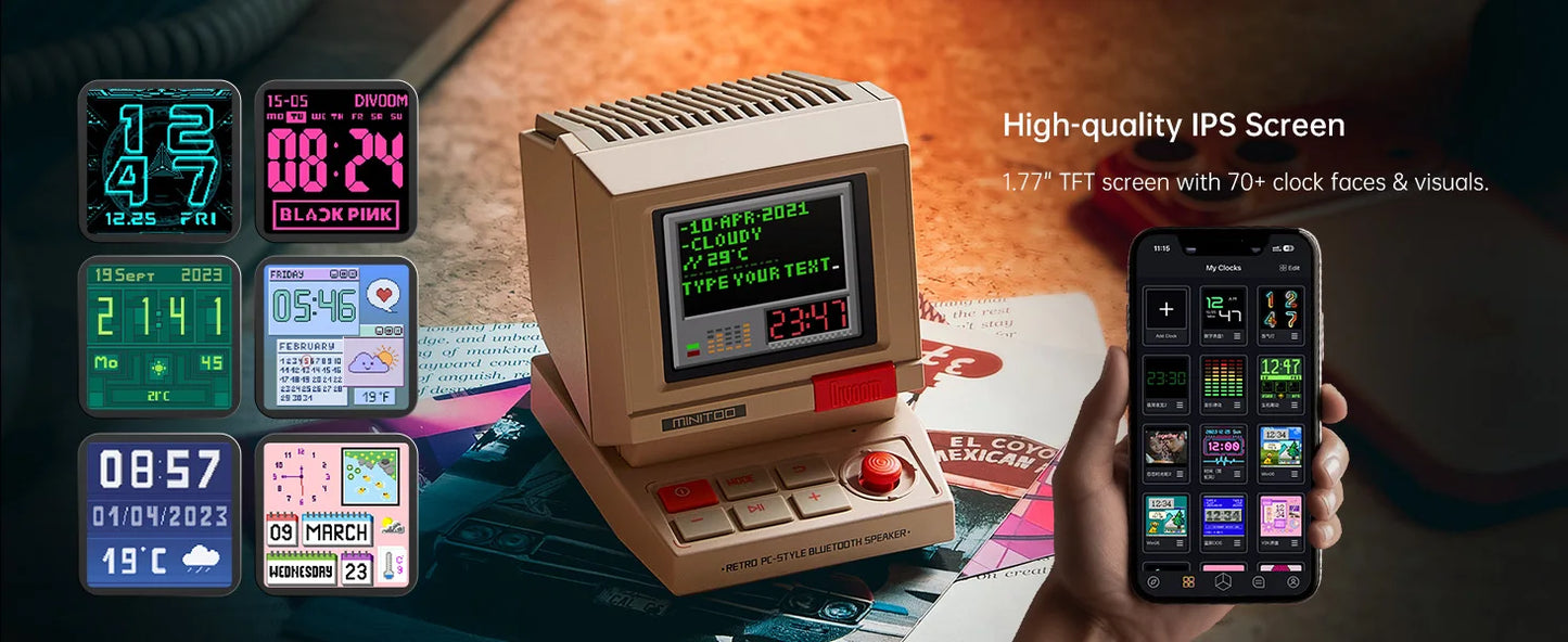 Retro Pixel Bluetooth Speaker