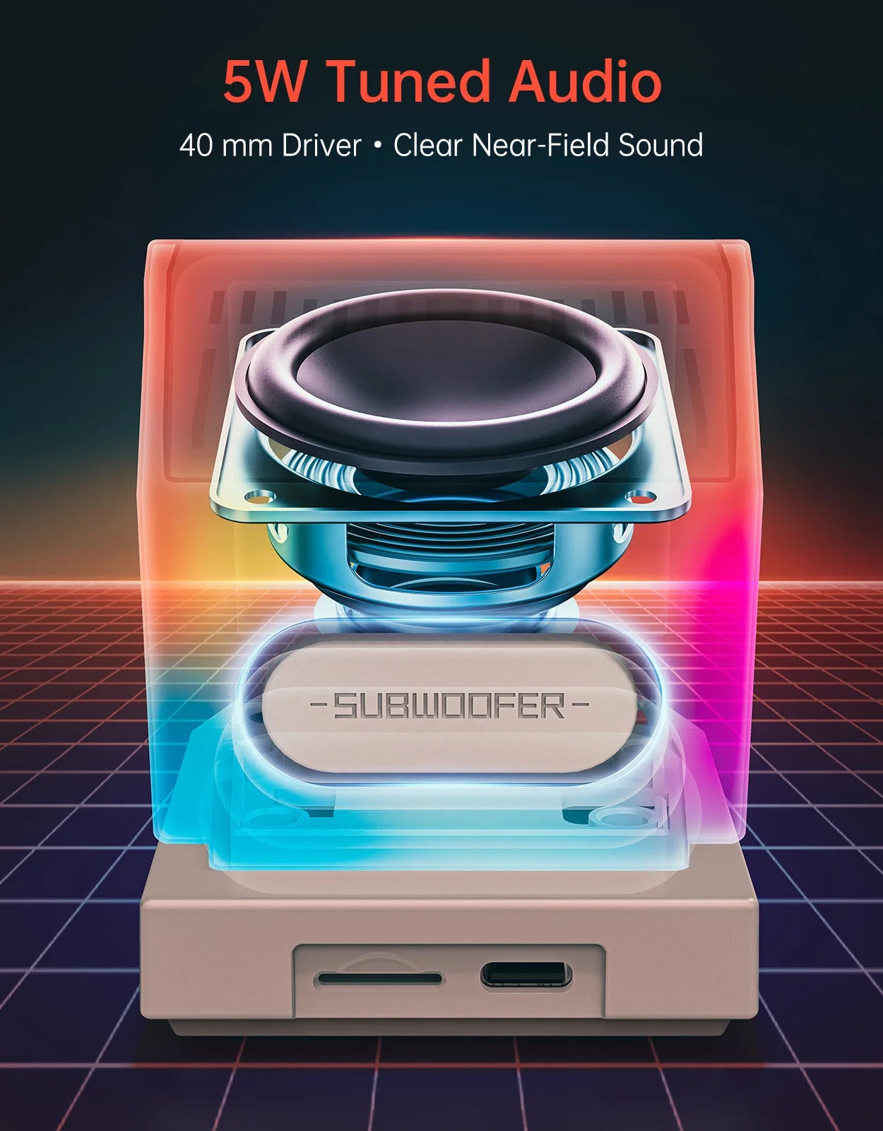 Retro Pixel Bluetooth Speaker