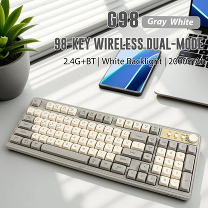 Retro Macaron Wireless Keyboard