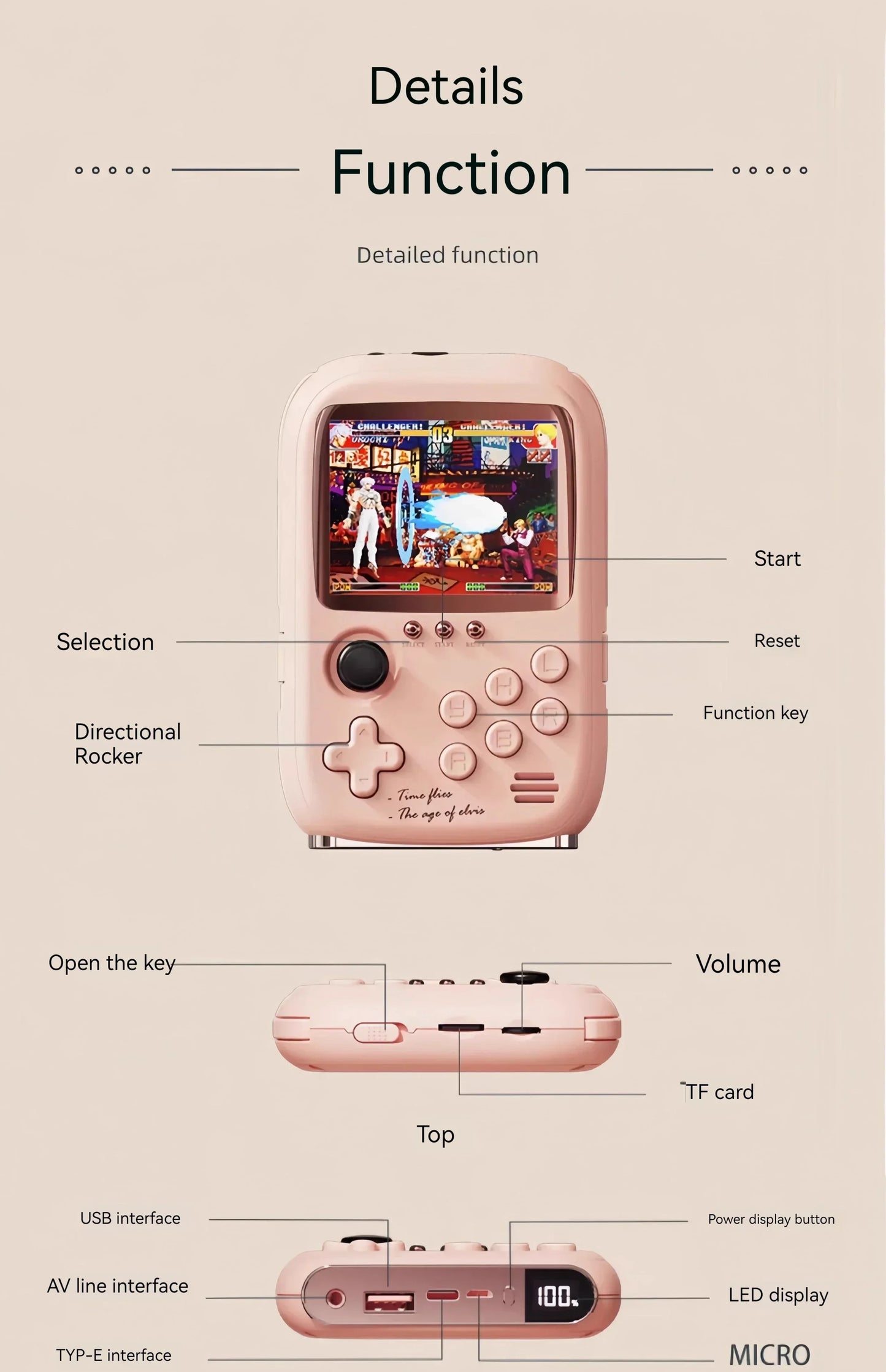 Hello Kitty Mini Game Power Bank