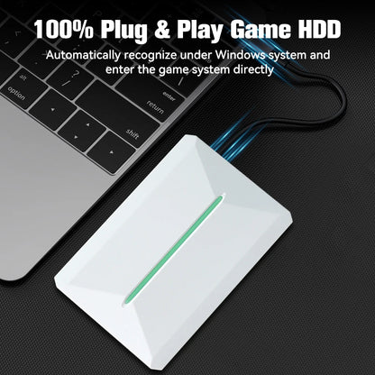 Hyper Base PR500GB Retro Gaming Drive – 38,000+ Games Included